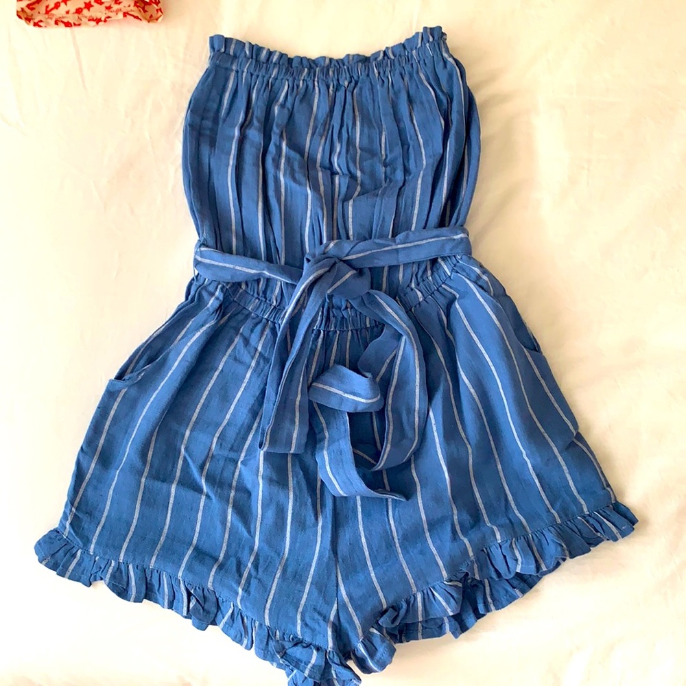 Billabong strapless romper